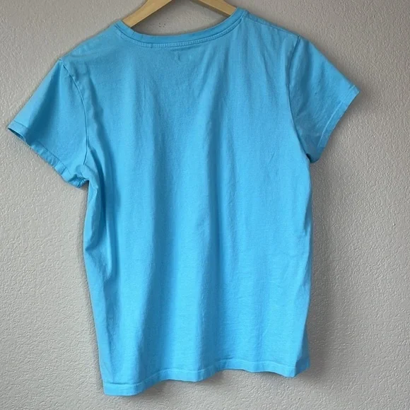 Levis Tee Shirt Classic Blue & White Size Large - Picture 5 of 5